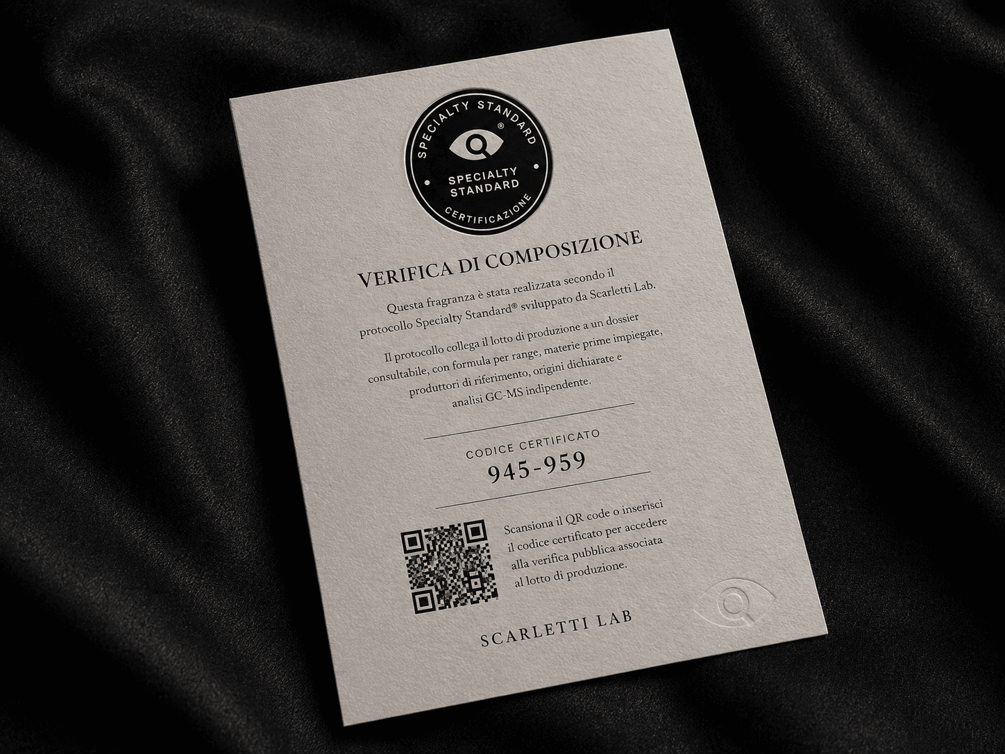 Certificato